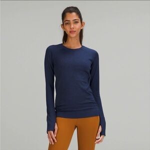 Lululemon Rest Less Pullover/ Night Sea/ Size M/ 8